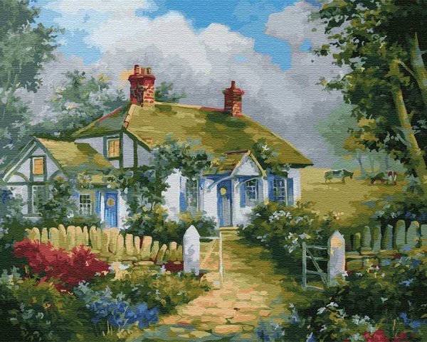 Деревенский пейзаж Мария Гордеева