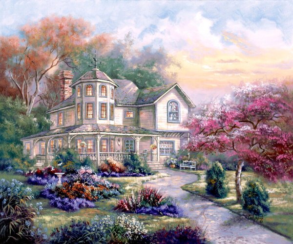 Томас Кинкейд Викторианский сад