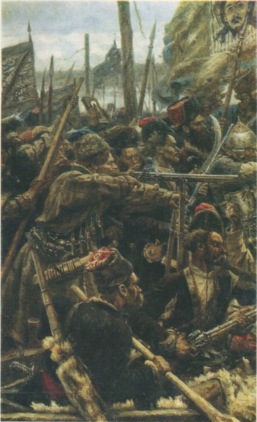 Василий Суриков покорение Сибири