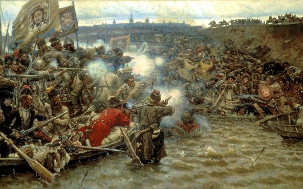 Покорение Сибири Ермаком Тимофеевичем Суриков