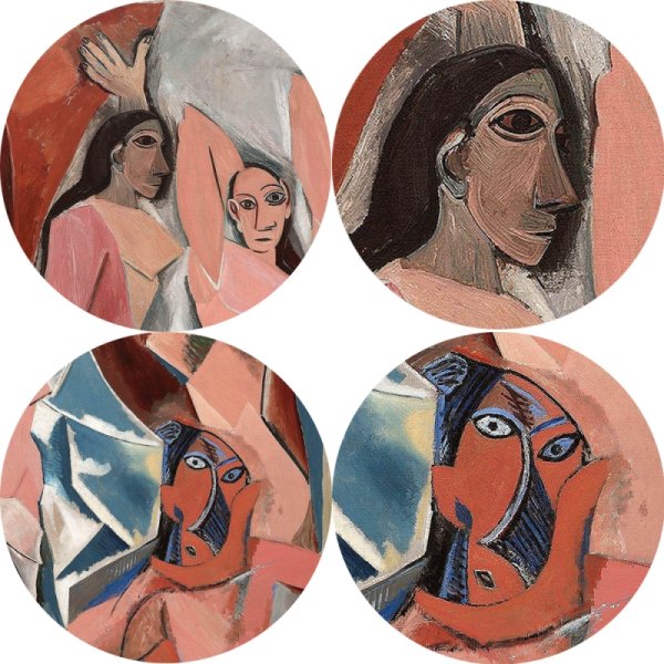 Les demoiselles d’Avignon (1907) — Пабло Пикассо