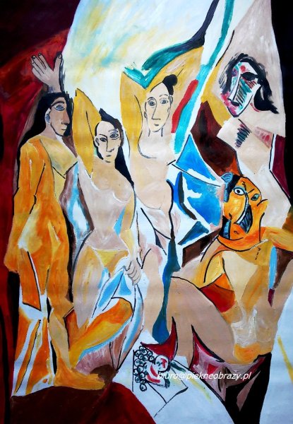 Пабло Пикассо Авиньонские девицы 1907