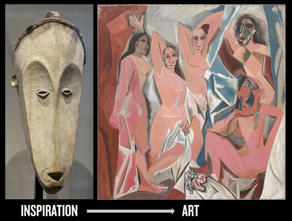 Кубизм Пикассо Авиньонские девицы