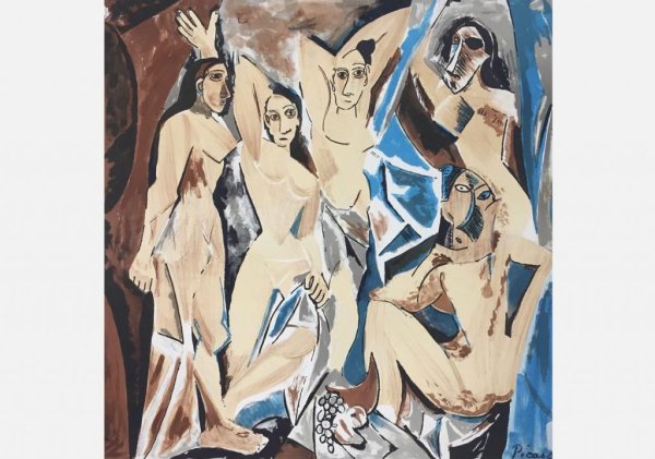 Пикассо п. Авиньонские девицы. 1907