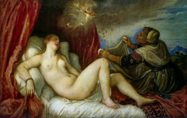 Тициан Даная 1554