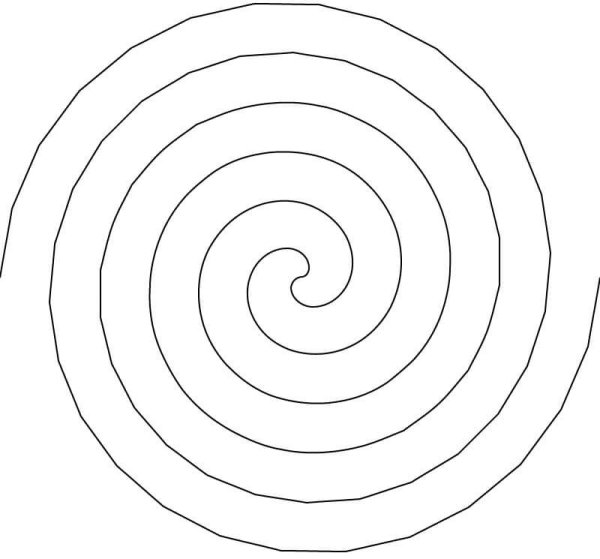 Спираль для рисования