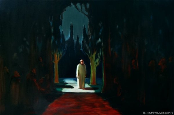 Иисус в Гефсиманском саду Куинджи