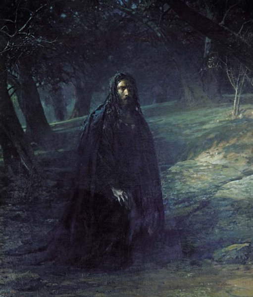 Николай Николаевич ге Христос в Гефсиманском саду 1869