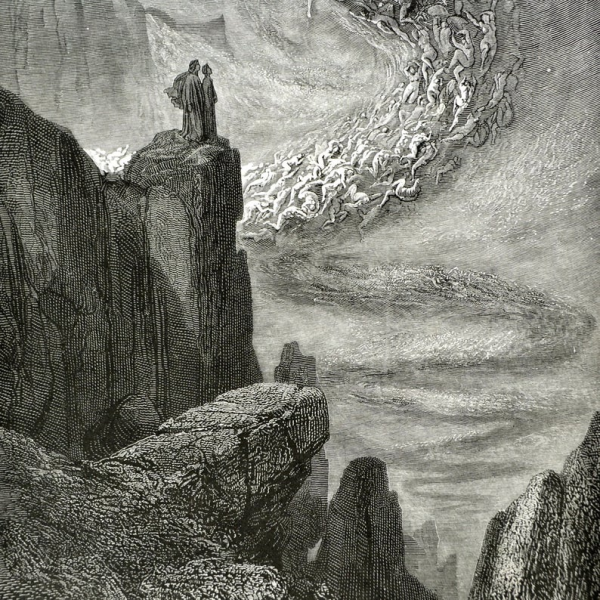 Данте в лесу Доре