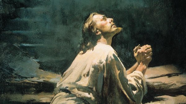 Крамской Христос в Гефсиманском саду