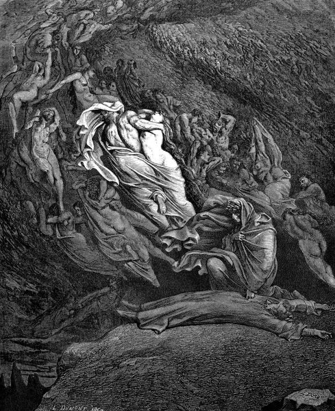 Люцифер Данте Гюстав Доре