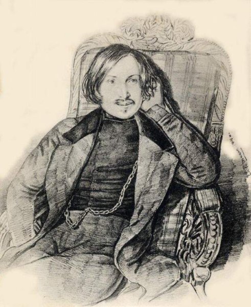 Мазер портрет Гоголя