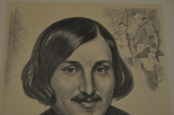 Гоголь литография