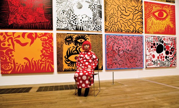 Японская художница Яёи Кусама картины