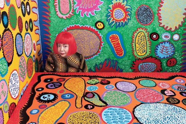 Японская художница Кусама картины