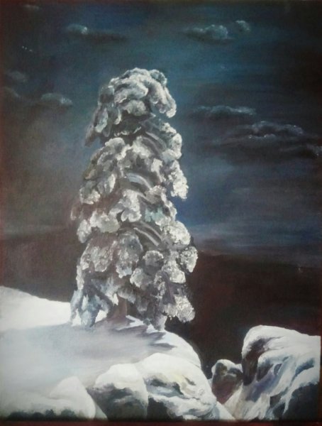 Шишкин Иван«на севере диком...»,1891