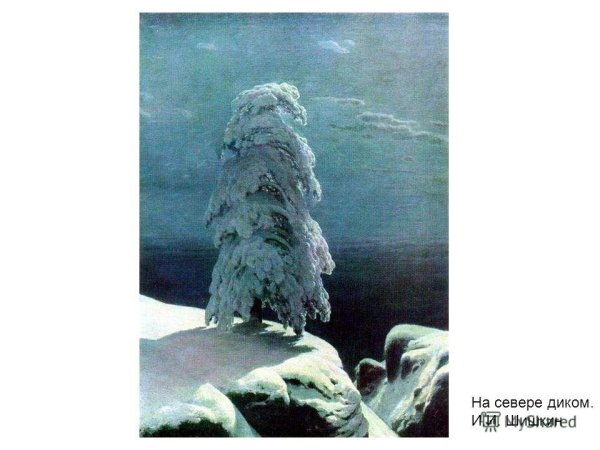 Шишкин Иван«на севере диком...»,1891