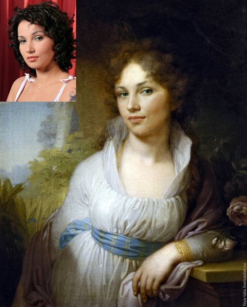 Портрет Марии Лопухиной