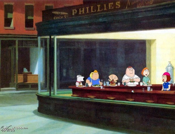 Эдвард хоппер Полуночники