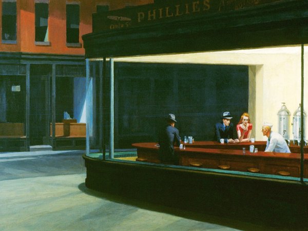 Edward Hopper Nighthawks 1942