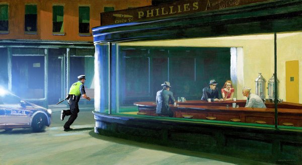 Эдвард хоппер Полуночники