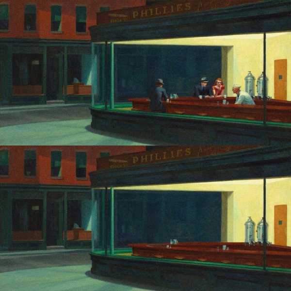 Картина Полуночники Эдварда хоппера