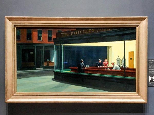 Эдвард хоппер ночные Ястребы