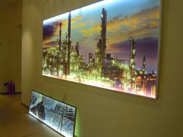 Светодиодная картина с мерцающими огоньками