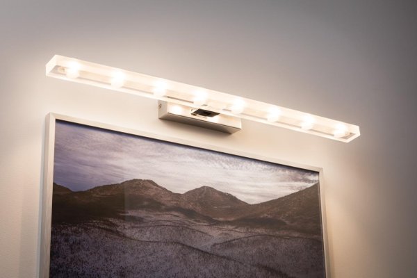 Стеклянное панно с подсветкой