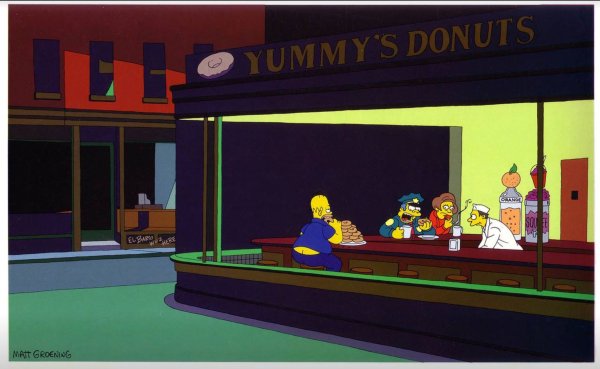 Эдвард хоппер Nighthawks