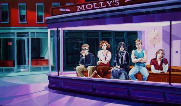 Эдвард хоппер Полуночники