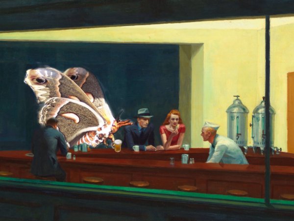 Эдвард хоппер ночные Ястребы