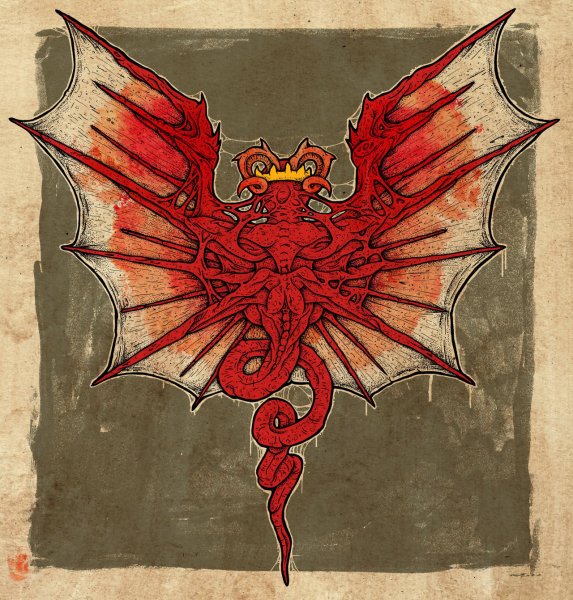 Уильям Блейк Великий красный дракон