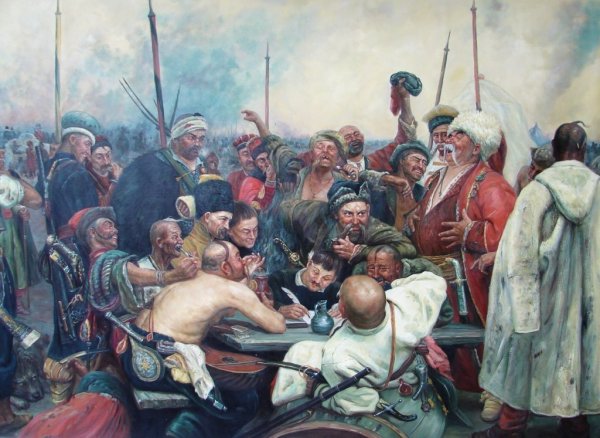 Илья Репин запорожцы