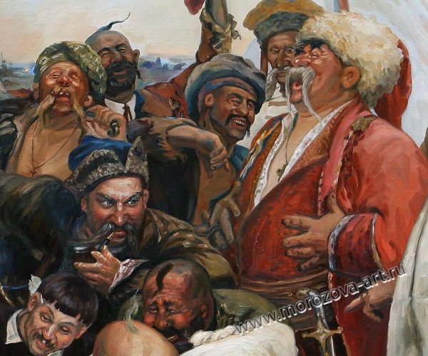Картины Казаков Запорожской Сечи