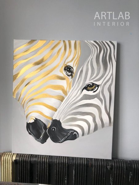 Интерьерная живопись АРТЛАБ поталь