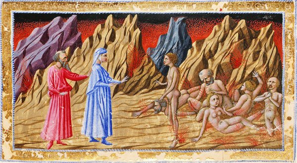 Данте Алигьери и Вергилий