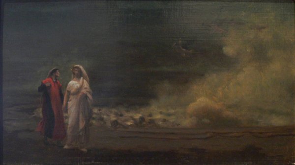 Ладья Данте Эжен Делакруа ФРАГМЕНТЫ