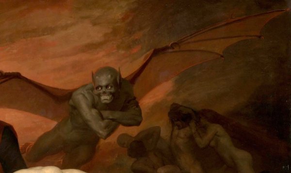 Эжен Делакруа Ладья Данте