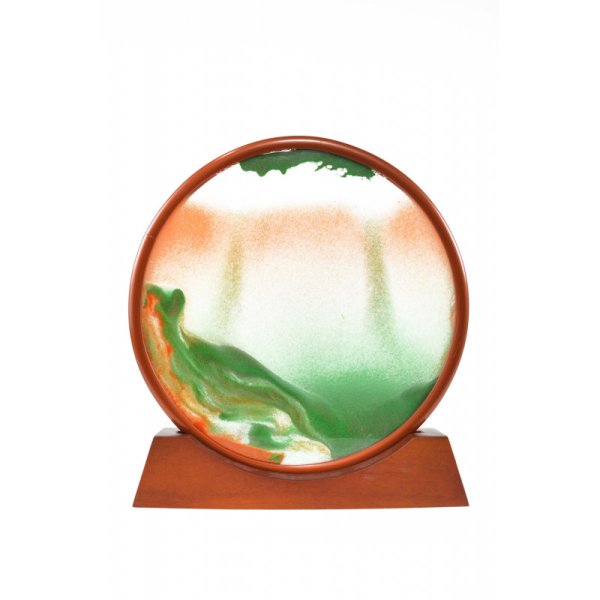 Картина из песка в рамке