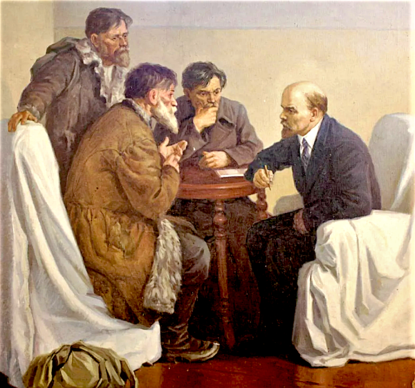 Владимир Серов. «Ходоки у Ленина» (1950)
