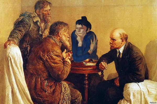 Владимир Серов. «Ходоки у Ленина» (1950)