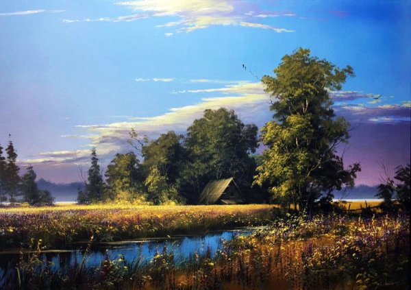 Юшкевич Виктор Викторович. Сибирский пейзаж