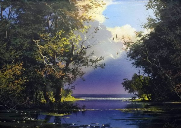 Живопись акрилом Виктор Юшкевич