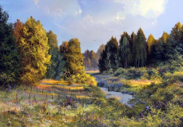 Виктор Юшкевич зимний пруд