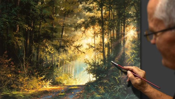 Живопись акрилом Виктор Юшкевич