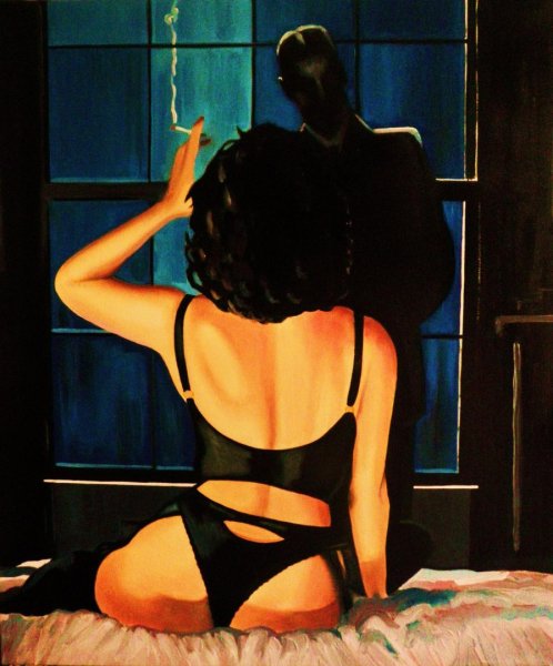 Картина Джека веттриано «поющий дворецкий» (the singing Butler)