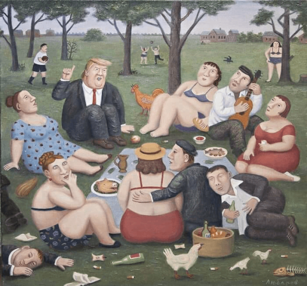 Владимир Любаров Трамп в Перемилово