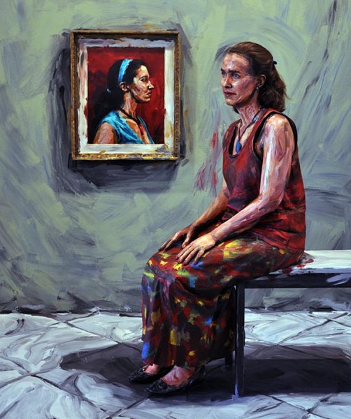 Алекса МИД живые картины