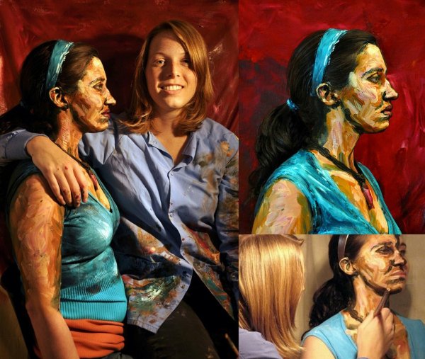 Алекса МИД живые картины